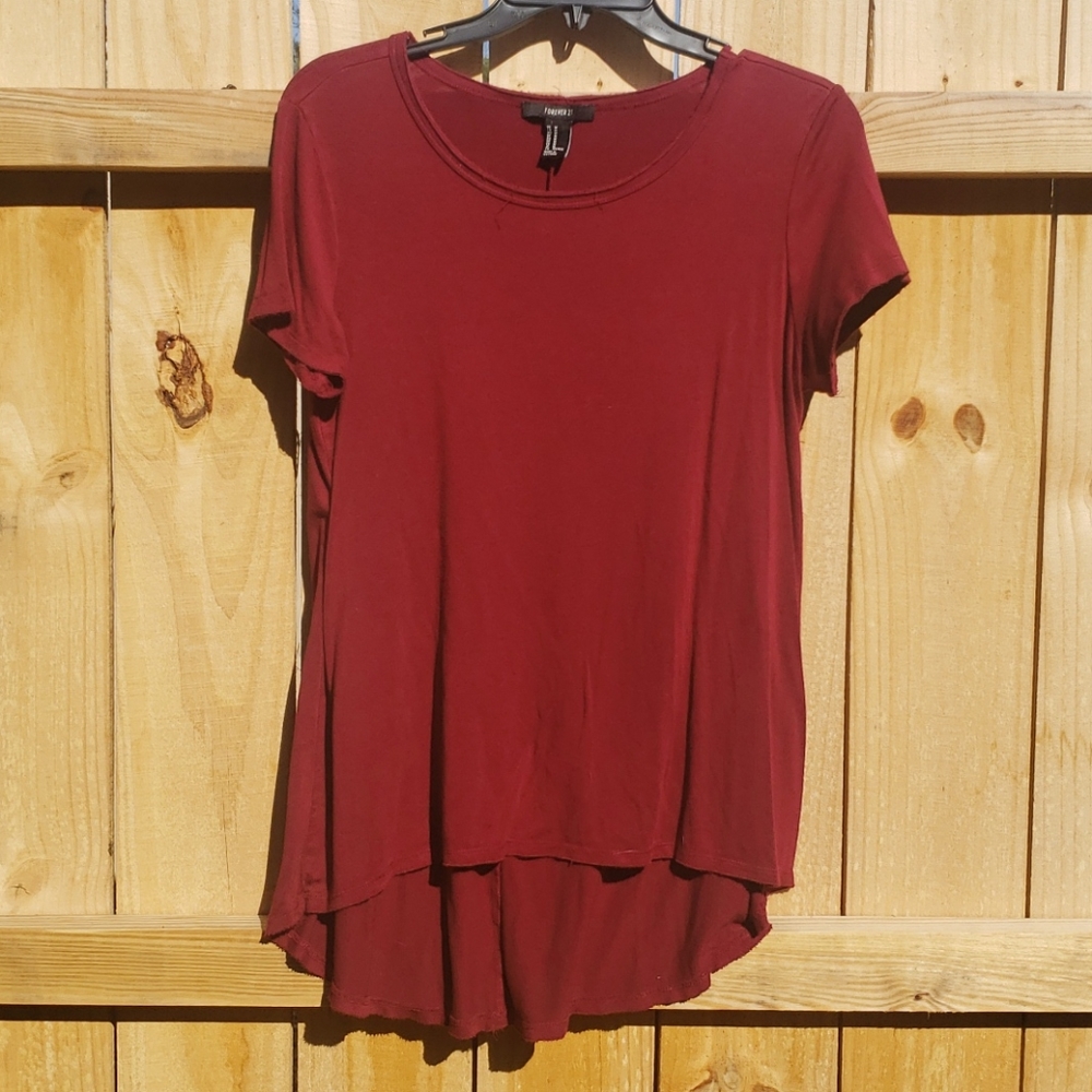 High low short shirt